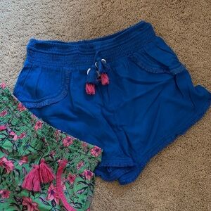 Blue Women's Athletic Shorts